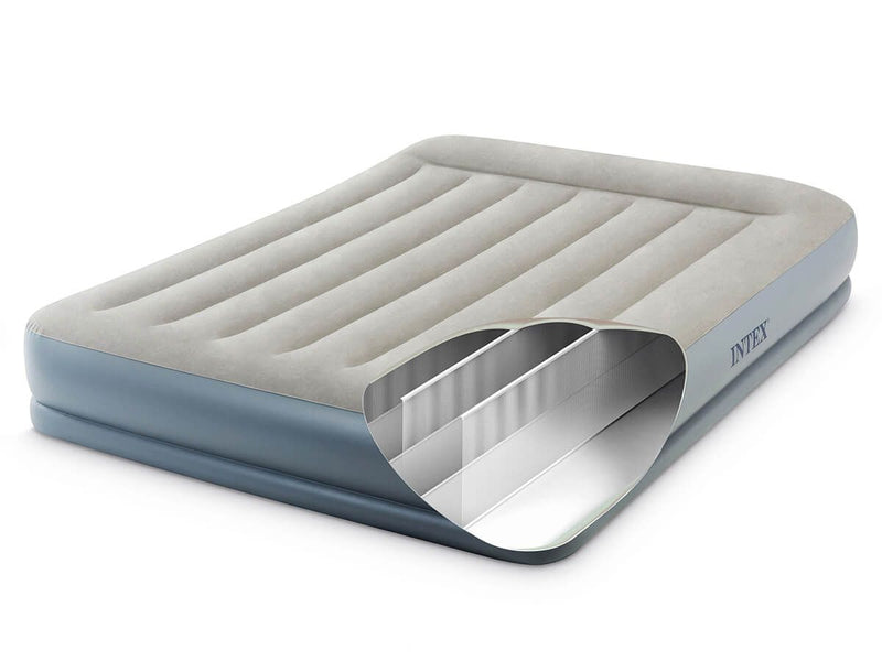 Laad afbeelding in galerijtoner, Intex Pillow Rest Mid-Rise Tweepersoons Luchtbed