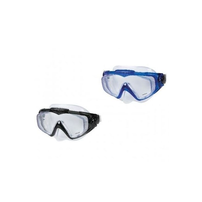 Laad afbeelding in galerijtoner, Een blauwe en een zwarte Intex 55981 Aqua Sport duikbril