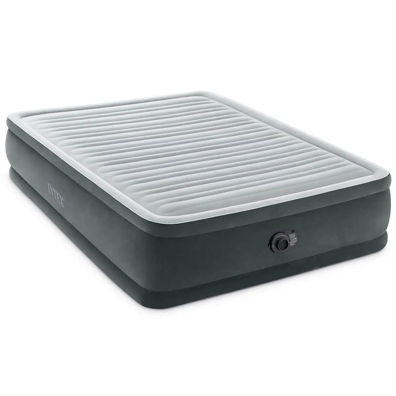 Laad afbeelding in galerijtoner, Intex Comfort Plush Elevated Tweepersoons Luchtbed Intex