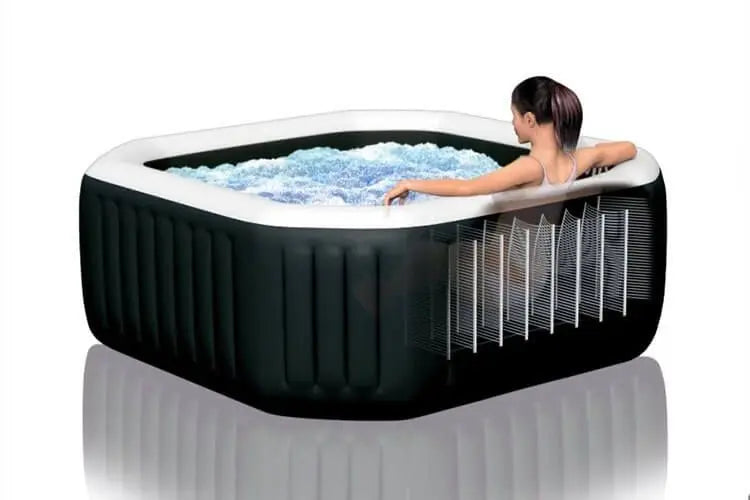 Laad afbeelding in galerijtoner, Infographic van de wand van de jacuzzi.