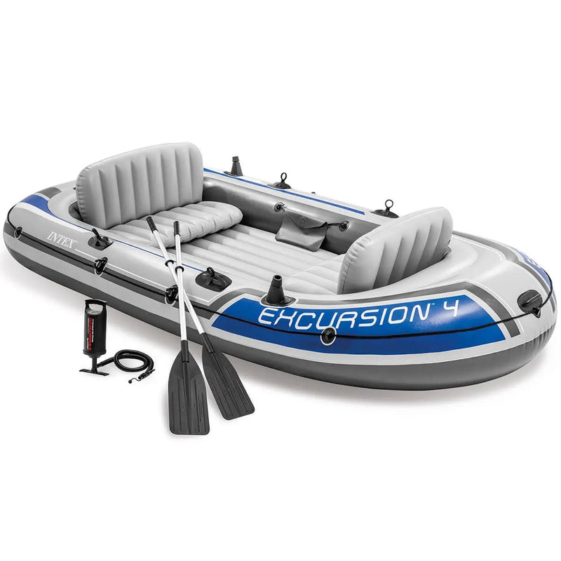 Laad afbeelding in galerijtoner, Intex Excursion 4 | 4-persoons Opblaasboot Intex