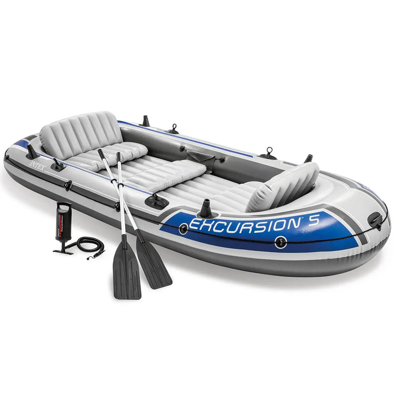 Laad afbeelding in galerijtoner, Intex Excursion 5 | 5-persoons Opblaasboot Intex