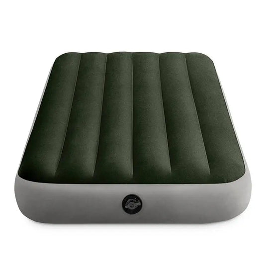 Intex Prestige Downy Eenpersoons Luchtbed met Batterijpomp Intex
