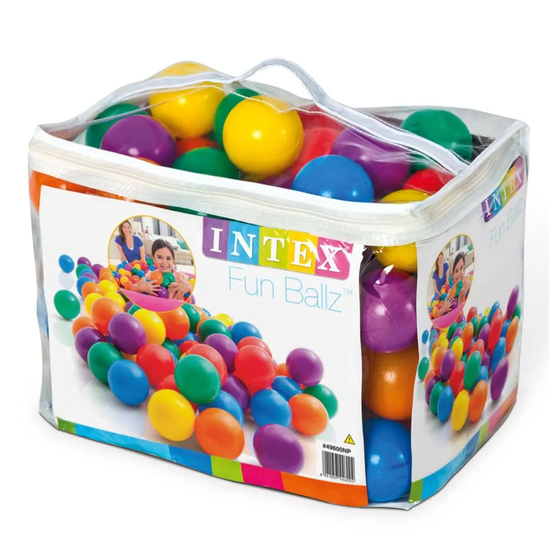 Laad afbeelding in galerijtoner, Gevulde tas met gekleurde speelballen.