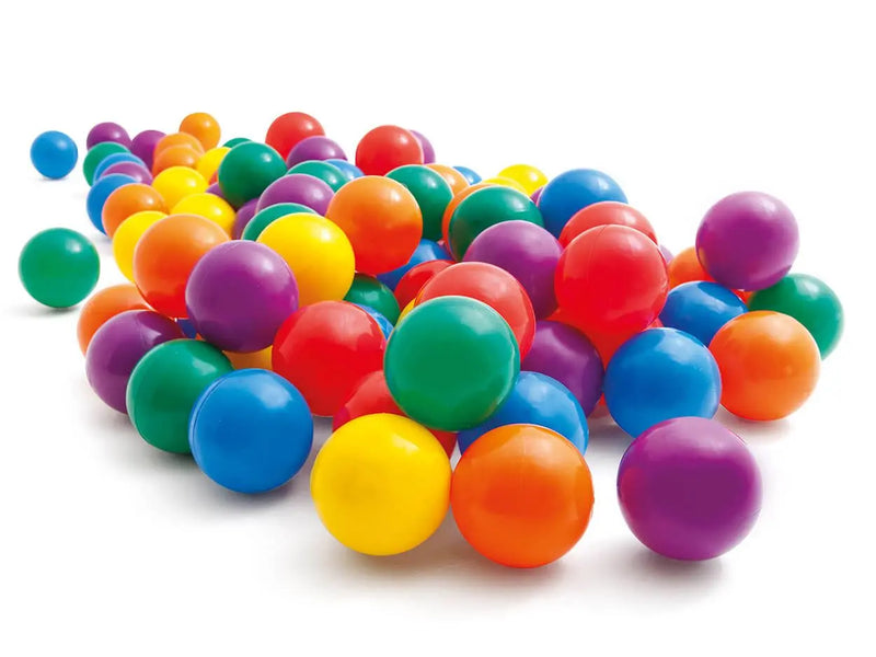 Laad afbeelding in galerijtoner, Gekleurde plastic speelballen.