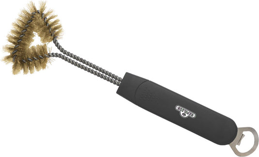 Napoleon 3-zijdige Grillborstel met Messing Borstels