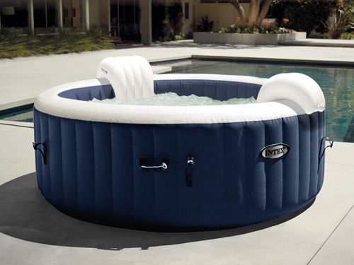 Intex Opblaasbare Jacuzzi | PureSpa Navy 6-persoons