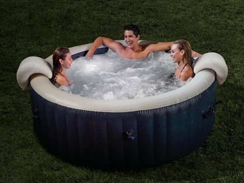 Laad afbeelding in galerijtoner, Intex Opblaasbare Jacuzzi | PureSpa Navy 6-persoons
