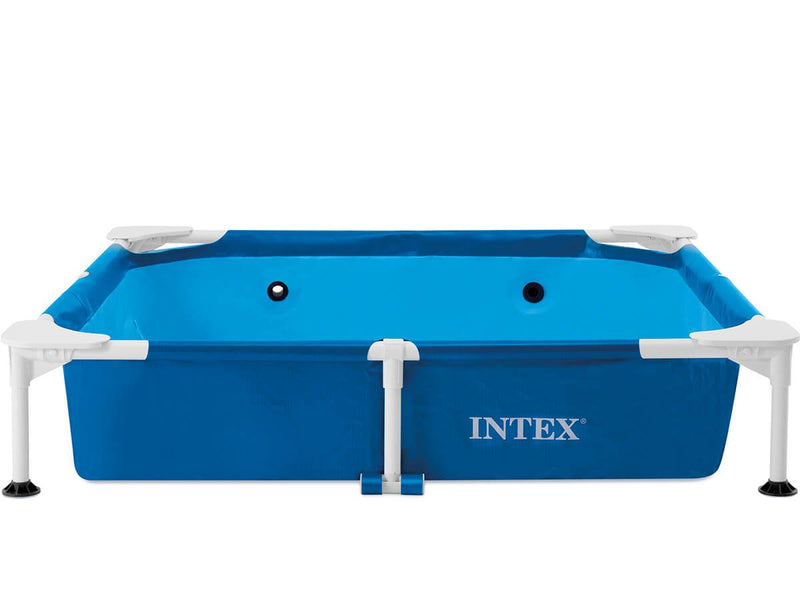 Laad afbeelding in galerijtoner, Blauw opzetzwembad van Intex voor honden 
