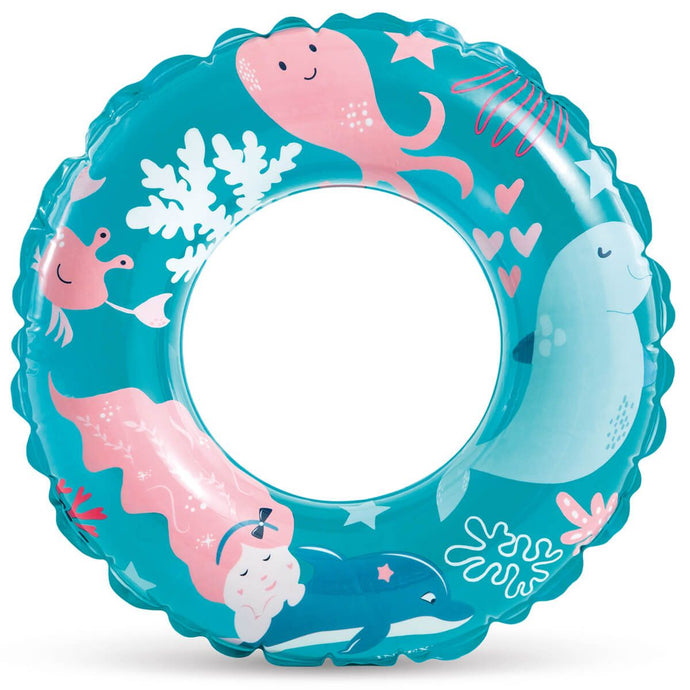 Blauwe Intex zwemband met zeedieren