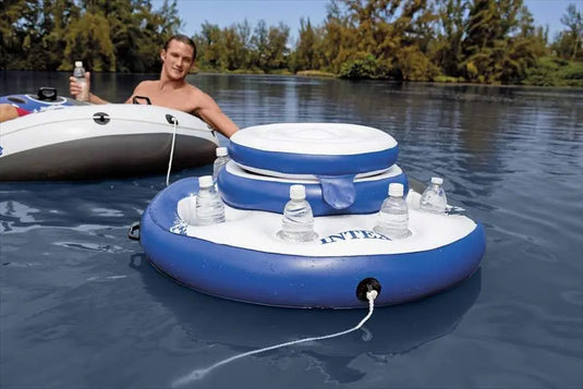 Drijvende blauwe opblaasbare koelbox van Intex