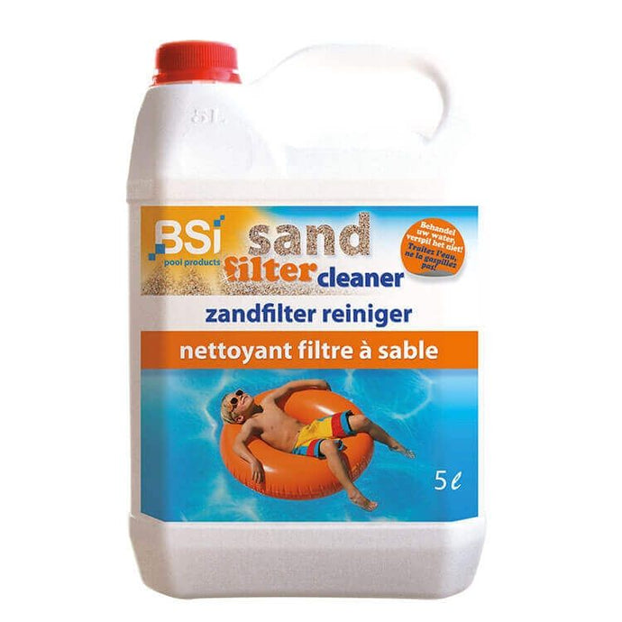 Fles van 5 liter BSI zandfilter reiniger