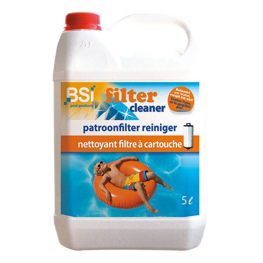 Fles van BSI patroonfilter reiniger met 5 litet inhoud