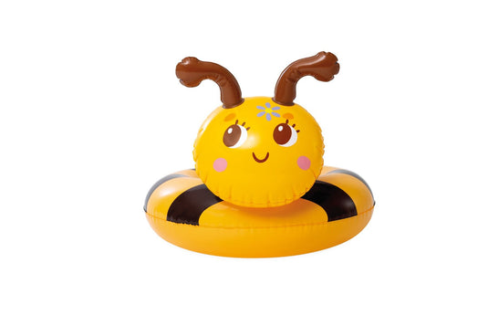 Gele zwemring in de vorm van een bij van Intex