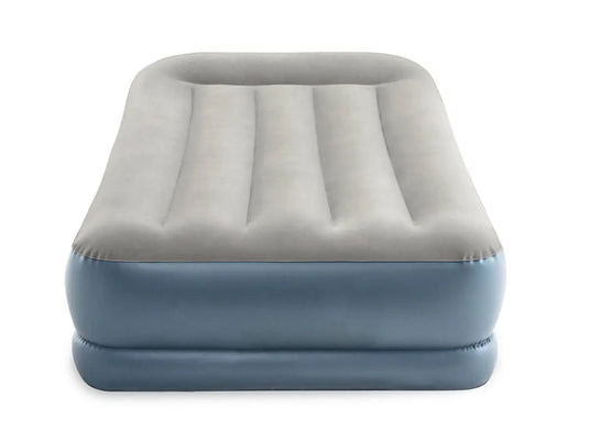 Grijze Intex Pillow Rest Mid-Rise Eenpersoons Luchtbed
