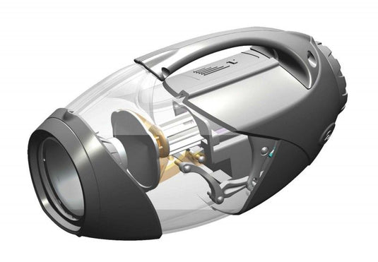 Grijze draadloze LED lamp van Intex