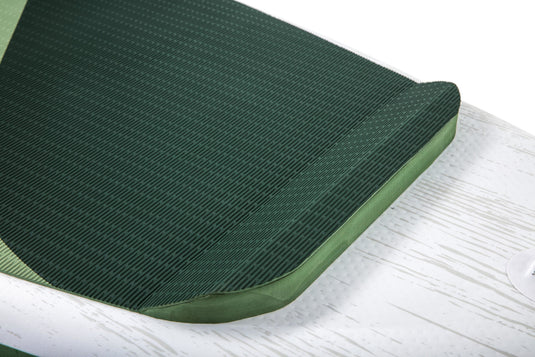 Groen zitje op Hydro Force sup board