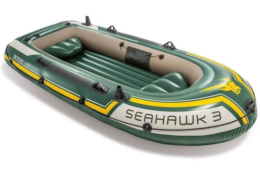 Groene Intex Seahawk 3 Opblaasboot