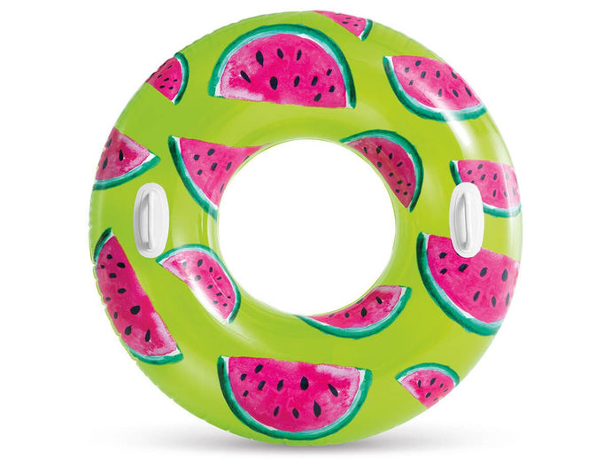 Groene Intex zwemring met watermeloenen