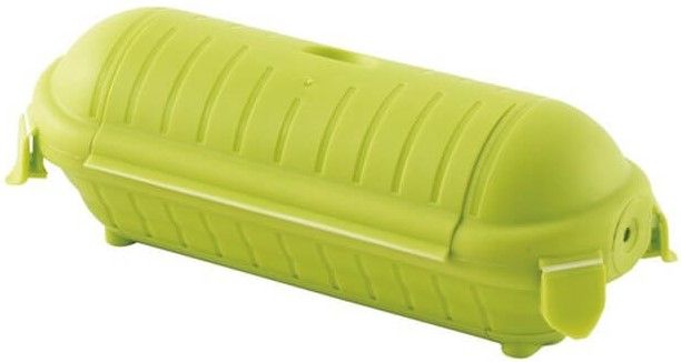 Groene gesloten stekkerdoos