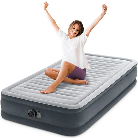 Intex Comfort Plush Eenpersoons Luchtbed Intex