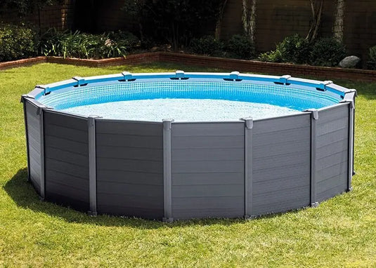 Intex Graphite Panel Zwembad 478 x 124cm Intex