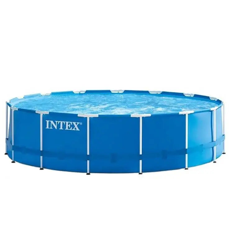 Laad afbeelding in galerijtoner, Intex Metal Frame Zwembad 457 x 122cm Intex

