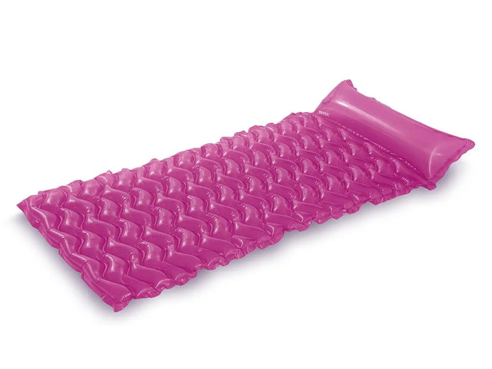 Paars luchtbed van Intex.