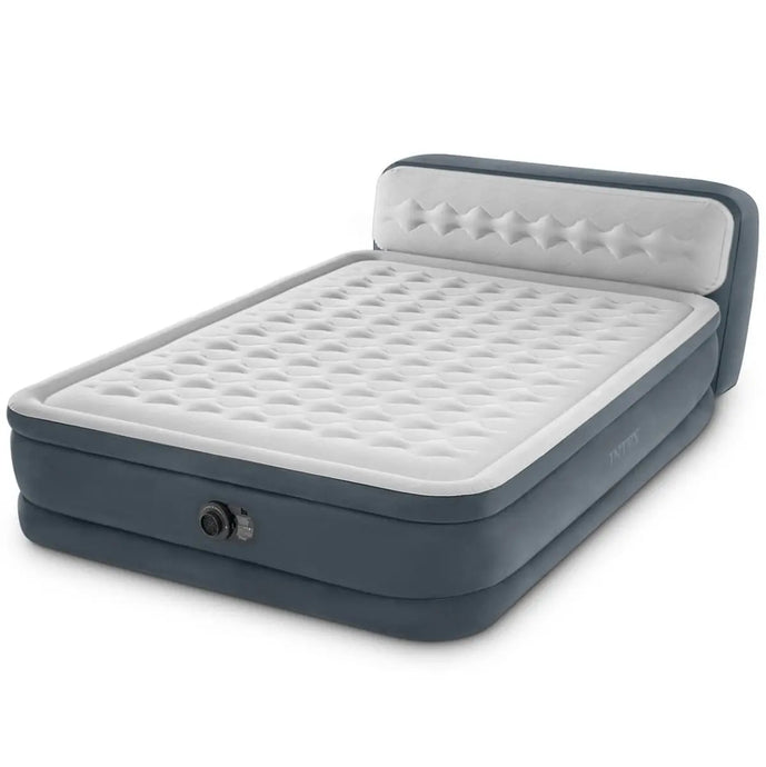 Intex Ultra Plush Tweepersoons Luchtbed met Hoofdbord Intex