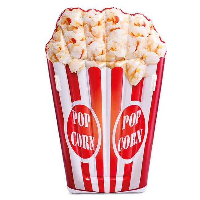 Popcorn luchtbed van Intex.