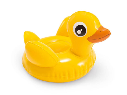 Kleine gele opblaasbare eend van Intex