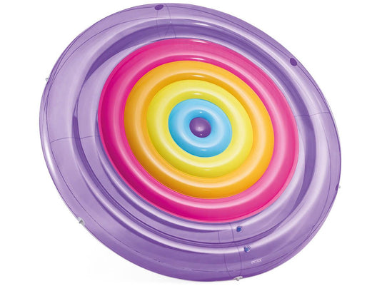 Kleurrijk opblaasbaar Intex rainbow fiesta island