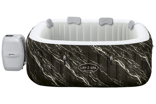 Lay-Z-Spa Hollywood Luxe Airjet Zwart - 5 persoons Bestway