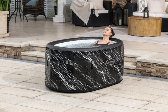 Lay-Z-spa IJsbad Fortifiber Glacial Dip Tub Ovaal 152 W'eau