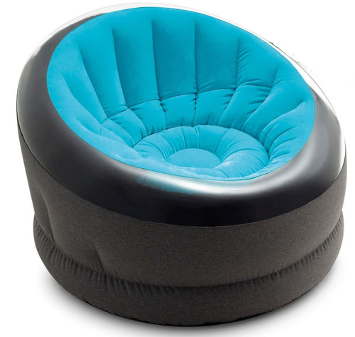 Lichtblauwe Intex Empire loungestoel