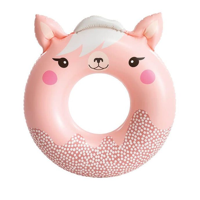 Roze Intex lama zwemring 