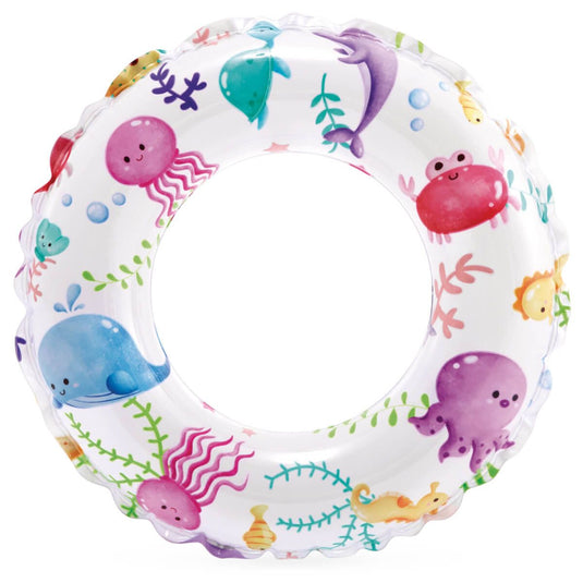 Witte Intex zwemband met zeedieren