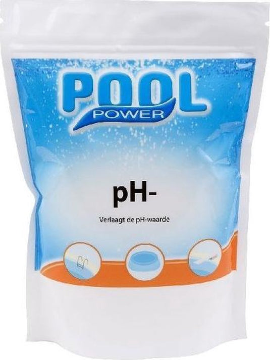 Witte zak Ph min granulaat van Pool Power