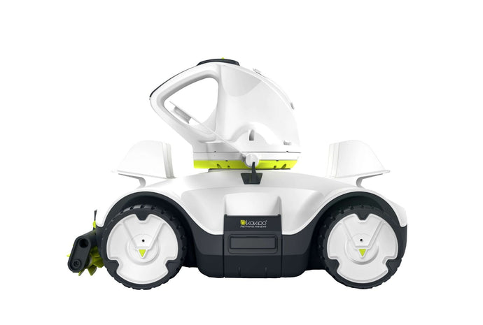 Zijkant van witte Kokido Manga + zwembadrobot