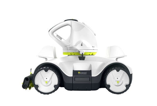 Zijkant van witte Kokido Manga + zwembadrobot