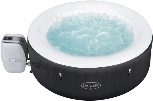 Zwarte opblaasbare spa van Lay-Z-Spa