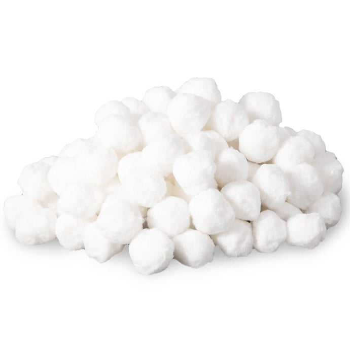 Witte filterbollen van Intex.