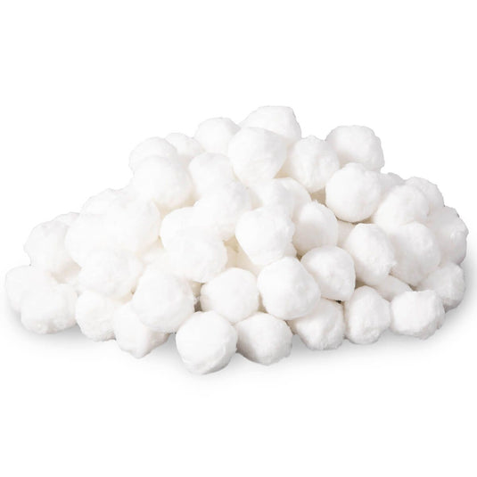 Witte filterbollen van Intex.