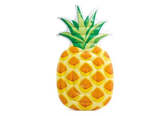 Luchtbed in de vorm van een ananas.