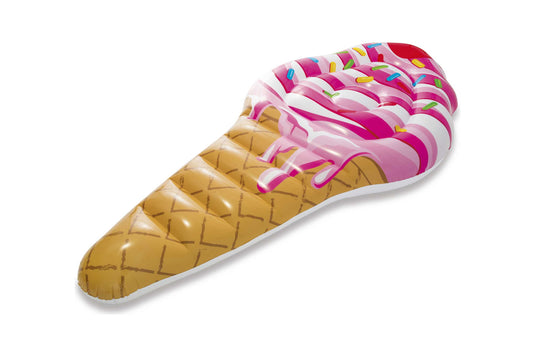 Opblaasbaar Intex Ice-Cream Luchtbed.