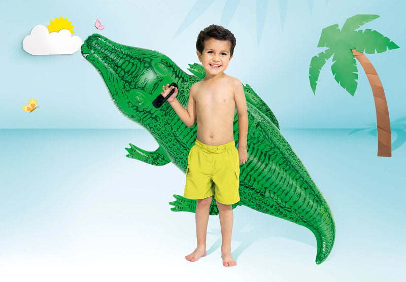 Laad afbeelding in galerijtoner, Intex Krokodil Ride-On - Aalders Zwembaden
